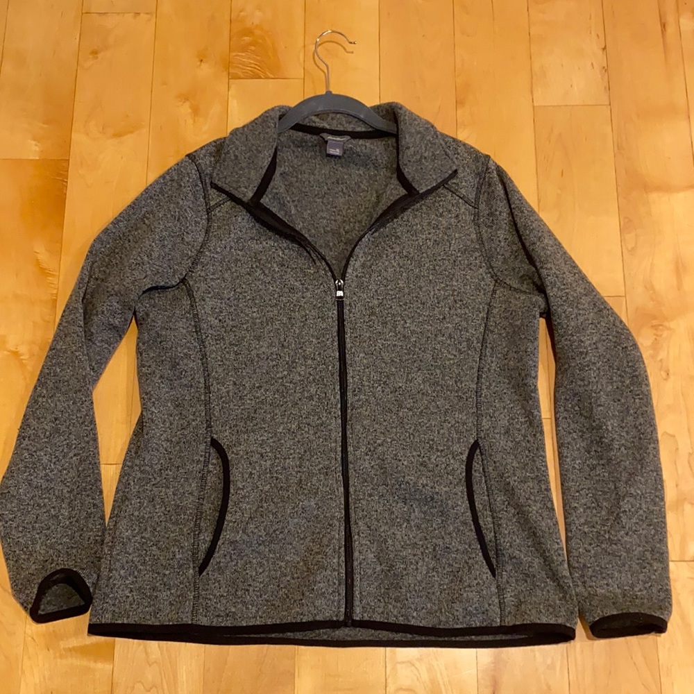 EUC Eddie Bauer Ladies Sweater Fleece Zip Up
